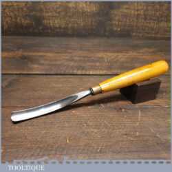 Superior Vintage J. B. Addis & Sons 9/16” Curved Wood Carving Gouge Chisel