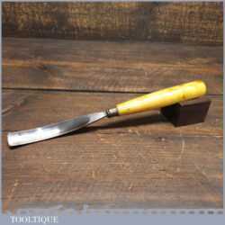 Superior Vintage J. B. Addis & Sons 5/8” Curved Wood Carving Gouge Chisel