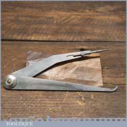 Vintage No: 243 L. S. Starrett USA 6 ½” Odd Leg Steel Dividers - Good Condition