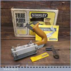 Vintage Boxed Stanley England No: 13/030 Plough Plane - Fully Refurbished