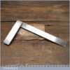 Vintage Engineers 6” Steel Square In Good Condition