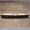 Vintage J Rabone No: 1625 Mahogany Brass 8” Boat Level - Good Condition