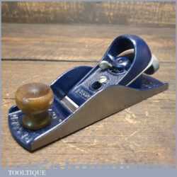 Vintage Record No: 0220 Adjustable Block Plane - Fully Refurbished Ready To Use