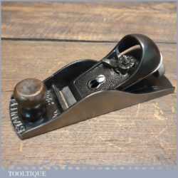 Vintage Stanley No: 220 Adjustable Block Plane - Fully Refurbished Ready To Use