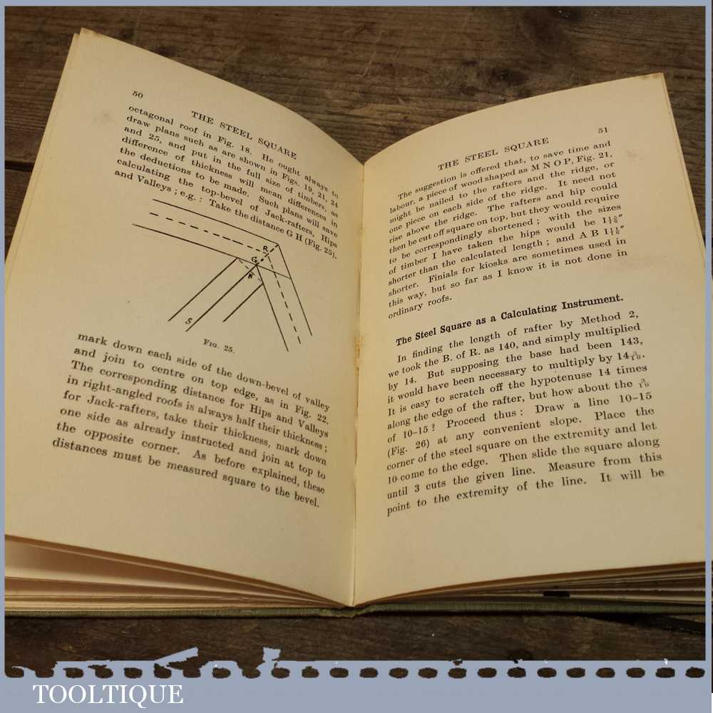 Vintage Carpenters And Joiners Trade Manual By J. T. Draper Tooltique