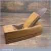 Vintage French La Demanda Carpenter’s Hardwood Smoothing Block Plane