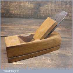 Vintage French La Demanda Carpenter’s Hardwood Smoothing Block Plane