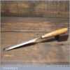 Vintage J Frost Norwich Pattern Makers 3/4” Bevel Edge Paring Chisel - Sharpened Honed