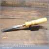 Vintage W. Marples & Sons Carpenter’s 5/8” Bevel Edge Chisel - Sharpened Honed