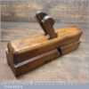 Scarce Antique T Clough 1828 Twin Ironed Complex Beechwood Plane - Good Condition