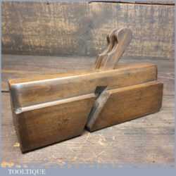 Scarce antique T Clough 1828 Twin Ironed Complex Beechwood Plane - Good Condition