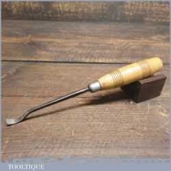 Vintage S.J. Addis Ward & Payne 3/8” No: 24 Woodcarving Spoon Bit Chisel - Fully Refurbished