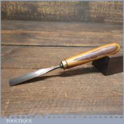 Vintage F.W.W 1/2” Straight Woodcarving Gouge Chisel - Fully Refurbished