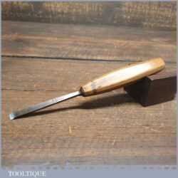 Vintage J. B. Addis & Sons 1/4” Straight Wood Carving Chisel - Fully Refurbished
