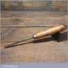 Vintage Reeves & Son 3/16” Straight Wood Carving V Parting Chisel - Fully Refurbished