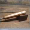 Antique Isaac Greaves 1825-1911 5/16” Straight Wood Carving V Parting Chisel
