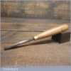 Vintage J. Frost Norwich 3/8” Straight Wood Carving Gouge Chisel - Fully Refurbished