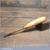 Vintage S.J. Addis Ward & Payne 3/8” Fishtail Gouge Chisel - Good Condition