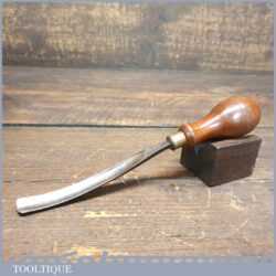 Vintage J B Addis & Sons 1/2” No 15 Curved Woodcarving Gouge Chisel