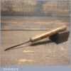 Vintage Carpenter’s Or Wood Carver’s 1/16” Firmer Chisel
