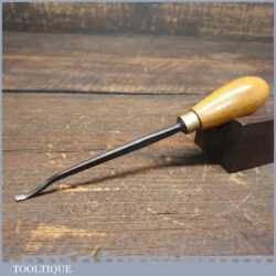 Vintage J B Addis & Sons 5/32” No 21 Wood Carving Spoon Bit Chisel