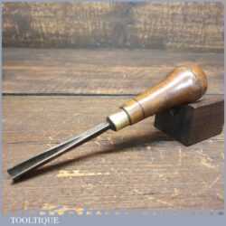 Vintage S J Addis 5/16” Straight Woodcarving V Parting Chisel