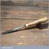 Vintage S J Addis 3/8” No 1 Straight Woodcarving Chisel