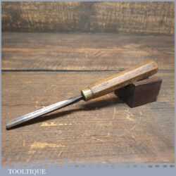 Vintage Addis & Sons 3/8” Straight Wood Carving Gouge Chisel