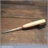 Vintage Pfeil Swiss Made F5 12MM Fishtail Gouge Chisel