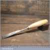 Vintage Ashley Iles 3/4” Straight Wood Carving Gouge Chisel