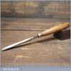 Vintage Herring Bros 11/32” Straight Woodcarving Gouge Chisel