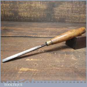 Vintage Herring Bros 11/32” Straight Woodcarving Gouge Chisel Vintage Herring Bros 11/32” Straight Woodcarving Gouge Chisel