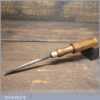 Vintage 1/4” Straight Woodcarving In-cannel Chisel