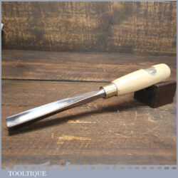 Vintage Ashley Iles 9/16” Straight Wood Carving V Parting Chisel