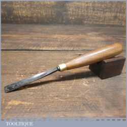 Vintage J Frost Of Norwich 1/2” Straight Woodcarving Gouge Chisel