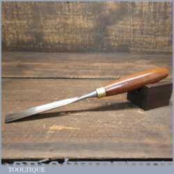 Vintage Marples 9/16” Straight Woodcarving Gouge Chisel