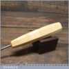 Vintage Wood Carving Hooked Skew Chisel - Fully Refurbished
