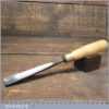 Vintage Henry Taylor Acorn 7/8” No: 97 Straight Woodcarving Gouge Chisel