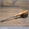 Vintage S.J. Addis W&P 3/16” No: 11 Straight Woodcarving Gouge Chisel