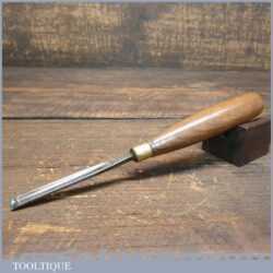 Vintage Ward 11/32” Straight Woodcarving Gouge Chisel - Sharpened Honed