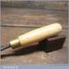 Vintage H. Taylor 5/8” No: 4 Straight Woodcarving Gouge Chisel - Sharpened Honed