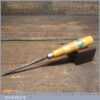 Vintage H. Taylor 1/8” No: 8 Straight Woodcarving Veiner Gouge Chisel - Sharpened Honed