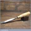 Vintage H. Taylor 5/8” No: 7 Straight Woodcarving Gouge Chisel - Sharpened Honed