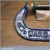 Vintage 6” Ward & Payne Woodworking G Clamp - Good Condition Ready To Use