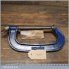 Vintage 6” Record Woodworking G Clamp - Good Condition Ready To Use