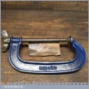 Vintage 6” Record Woodworking G Clamp - Good Condition Ready To Use