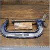 Vintage 5” Light Service Woodworking G Clamp - Good Condition Ready To Use