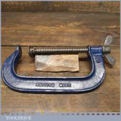 Vintage 5” Light Service Woodworking G Clamp - Good Condition Ready To Use