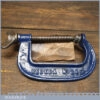 Vintage No: 245 Rededa 4” Woodworking G Clamp - Good Condition Ready To Use