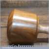 Handmade Wood Turned Reclaimed Old Lignum Vitae Mallet - London Plane Handle